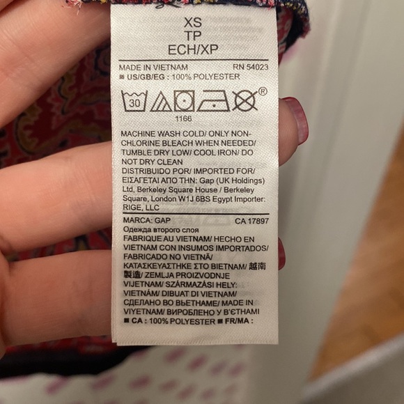 Free People Long Sleeve Blouse Size Small - Picture 4 of 6